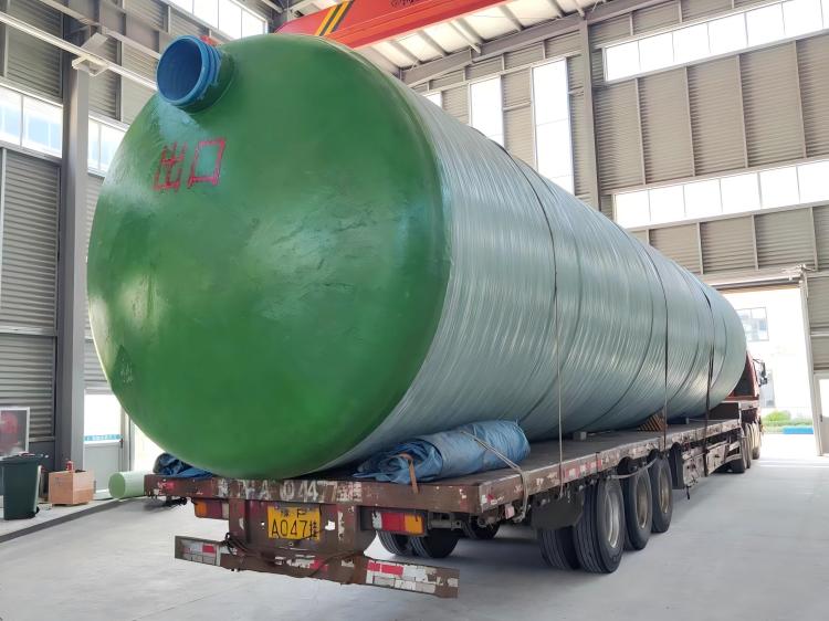 南阳100m³玻璃钢化粪池